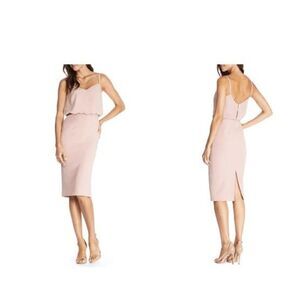 Dress the Population Alondra Blouson Sheath Dress